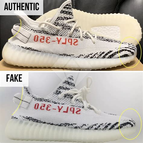 genuine yeezy vs fake